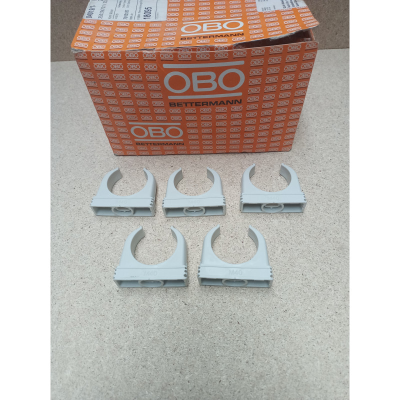 OBO Bettermann 2955 M40 Quick Rohrschelle 5 Stück
