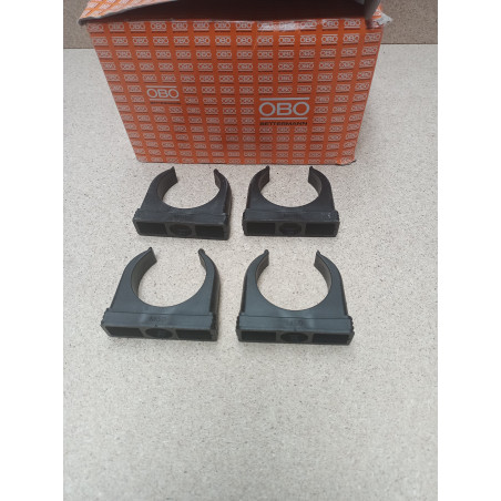 OBO Bettermann 2955 M50 Quick Rohrschelle 4 Stück schwarz