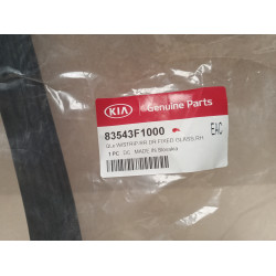 Kia 83543 F1000 Dichtung Scheibe Hinten rechts