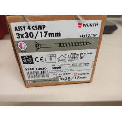Würth 3,0 X 30 / 019013030 / 1000 Stück