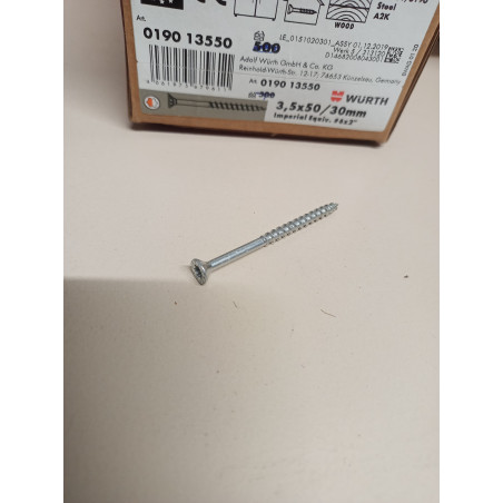 Würth 3,5 X 50 / 019013550 / 370 Stück
