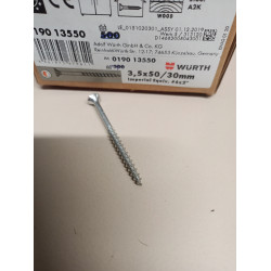 Würth 3,5 X 50 / 019013550 / 370 Stück