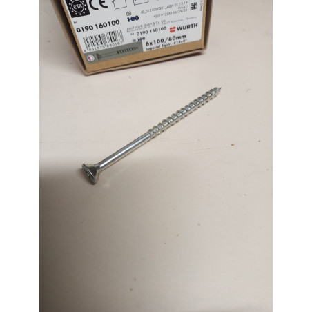 Würth 6,0 X 100 / 0190160100 / 100 Stück