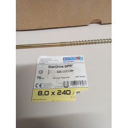 Schmid 8,0 X 240 Star Drive GPR  10 Stück