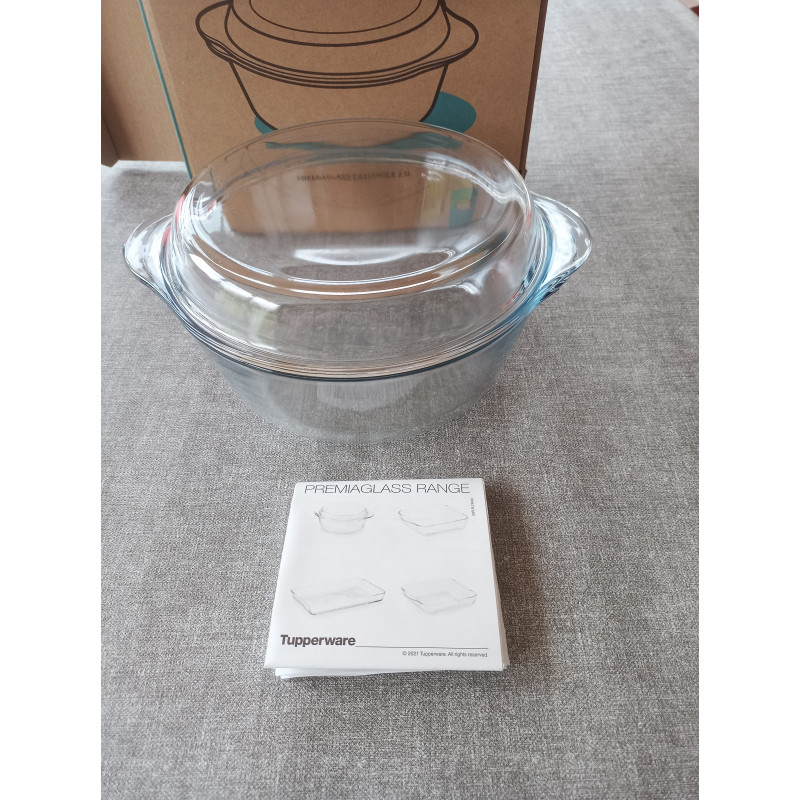 Tupperware Premiaglas 2,1 Kasserolle rund