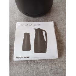 Tupperware ThermoTup Pitcher 1,0 Liter schwarz
