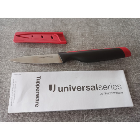 Tupperware Messer Universal Kochmesser rot