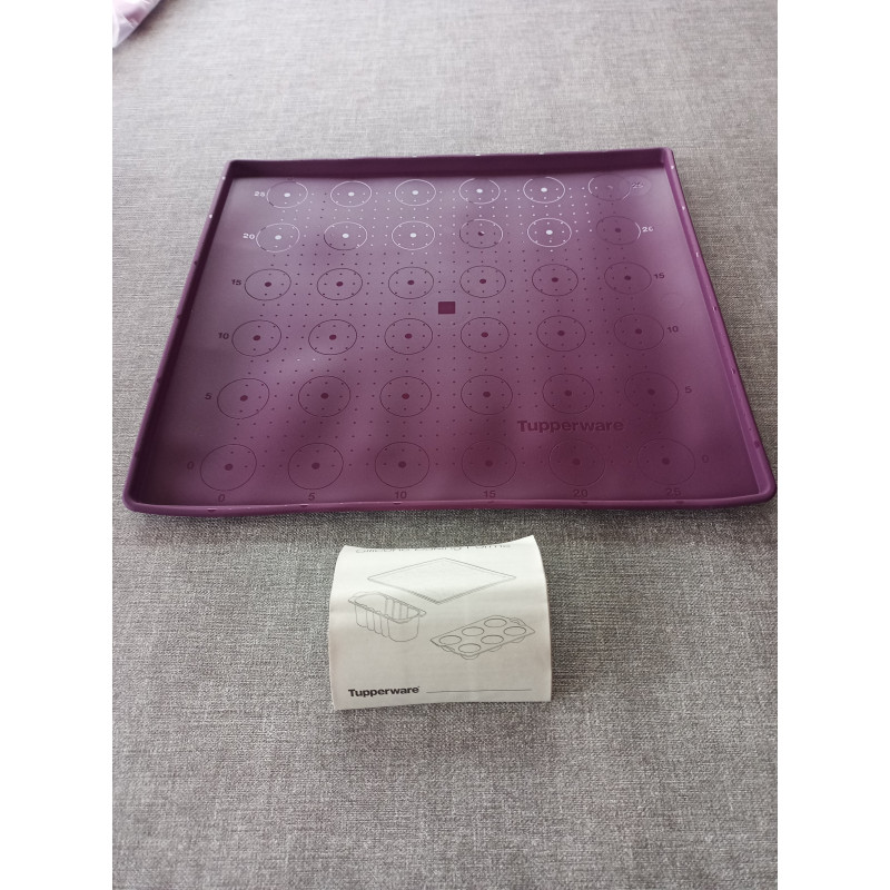 Tupperware Backunterlage Silikon mit Rand