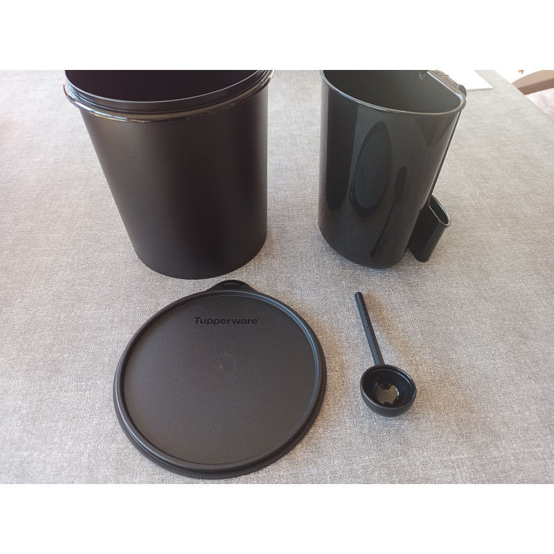 Tupperware Kaffeedose  mit Löffel