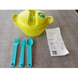 Tupperware Microwellenschale Crystal Wave Hot on the Go