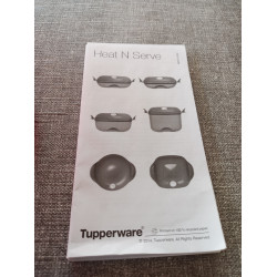 Tupperware Heat N Serve Microwellenbehälter 1,5 Liter