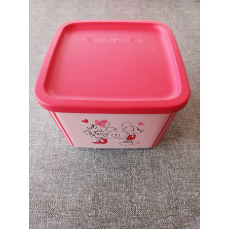 Tupperware Cubix Minnie & Mickey Mouse Love 1 Liter