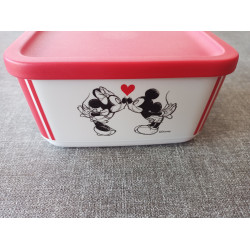 Tupperware Cubix Minnie & Mickey Mouse Love 650ml