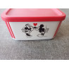 Tupperware Cubix Minnie & Mickey Mouse Love 650ml