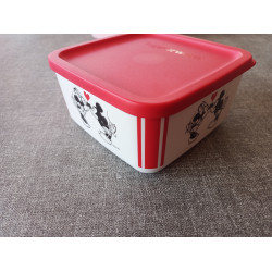 Tupperware Cubix Minnie & Mickey Mouse Love 650ml