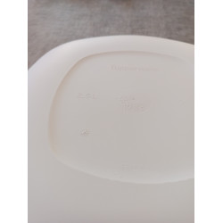 Tupperware Allegra Schüssel 2,5 Liter Eckig