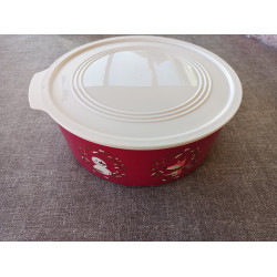 Tupperware Weihnachtsdose 1,5 Liter rot