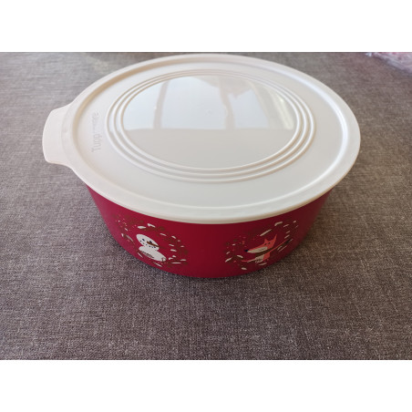 Tupperware Weihnachtsdose 1,5 Liter rot