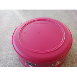 Tupperware Weihnachtsdose 1,5 Liter rot