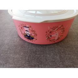 Tupperware Weihnachtsdose 1,5 Liter rosa