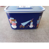 Tupperware Weihnachtsdose 1,3 Liter blau