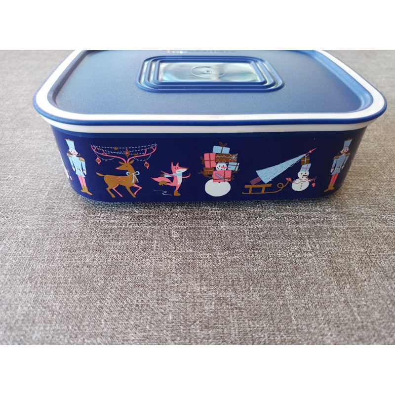 Tupperware Weihnachtsdose 500ml  blau