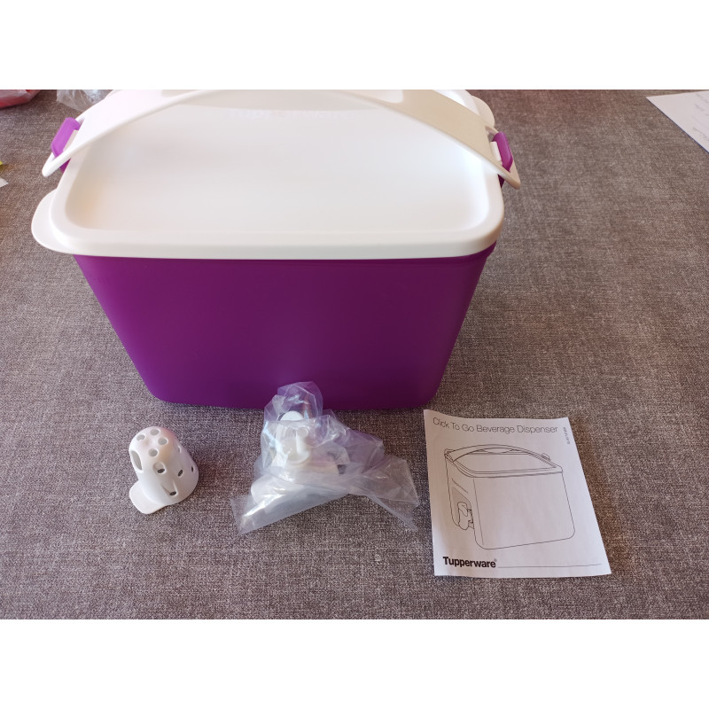 Tupperware Click to Go 3,1 Liter Getränkespender