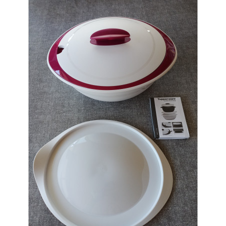 Tupperware 3,1 Liter Thermoduo Servieschüssel 4 teilig
