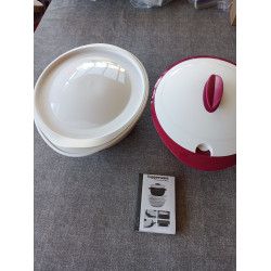 Tupperware 3,1 Liter Thermoduo Servieschüssel 4 teilig