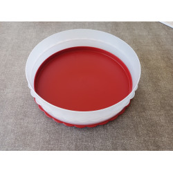 Tupperware Tortenring rot