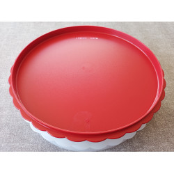 Tupperware Tortenring rot