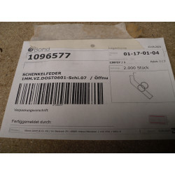 Schmitz Cargobull Schenkelfeder 1096577  10 Stück