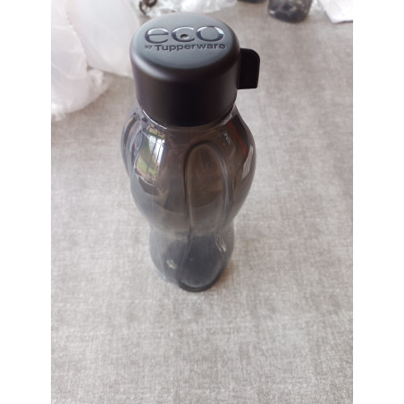 Tupperware Trinkflasche eco schwarz 1,0 Liter