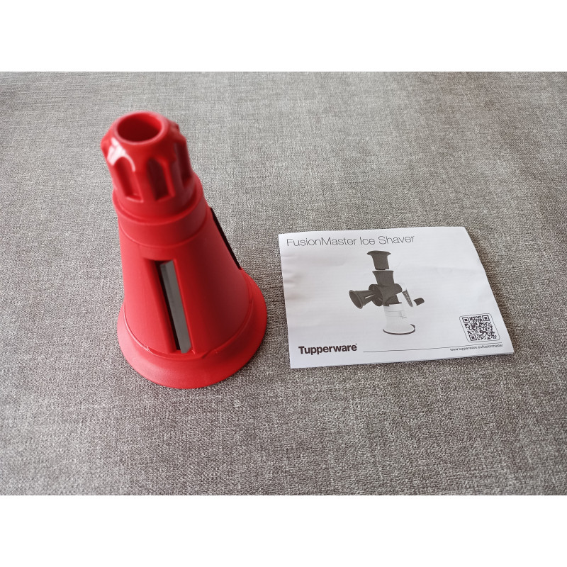 Tupperware Fusion Master Eisschaber / Einsatz