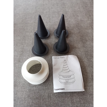 Tupperware Cornet Party Set / Waffel / Hörnchenform