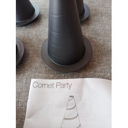 Tupperware Cornet Party Set / Waffel / Hörnchenform