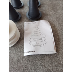Tupperware Cornet Party Set / Waffel / Hörnchenform
