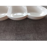 Tupperware Allegra Snackschale weiß / glitzer