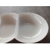 Tupperware Allegra Snackschale weiß / glitzer