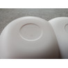Tupperware Allegra Snackschale weiß / glitzer