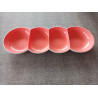 Tupperware Allegra Snackschale weiß / Lachs