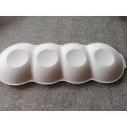 Tupperware Allegra Snackschalendeckel weiß