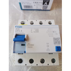 Doepke Fehlerstromschutzschalter DFS4 040-4/0,03-A  B-Ware
