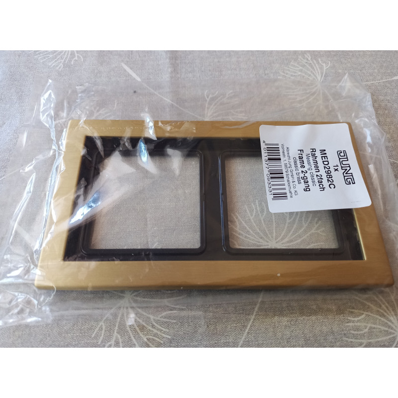 Jung MED 2982C Messig classic 2fach Rahmen