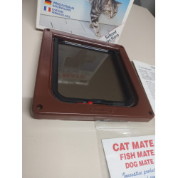 Cat Mate Flap  204 WT Katzenklappe braun