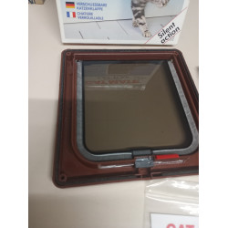 Cat Mate Flap  204 WT Katzenklappe braun