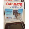 Cat Mate Flap  204 WT Katzenklappe braun