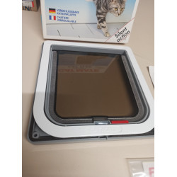Cat Mate Flap  204 GT Katzenklappe grau / weiß