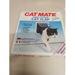 Cat Mate 4 Way Flap   Katzenklappe  weiß