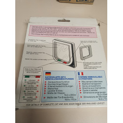 Cat Mate 4 Way Flap   Katzenklappe  weiß